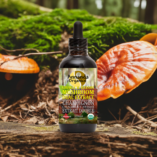 Organic Chaga + Reishi Extract